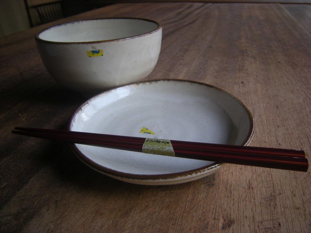 美濃焼 食器セット カフェ 食器 和食器 渕錆粉引 合計24枚 美濃焼 ・ 2